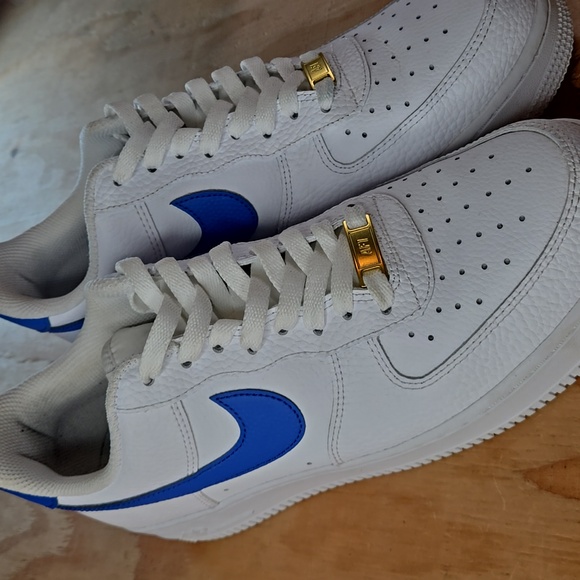 Nike 07 Low Air Force Royal Blue Size 8 5 - Picture 2 of 7